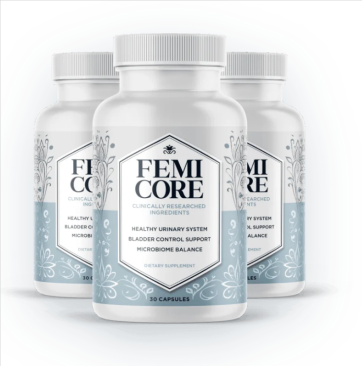 Femicore supplement bottles